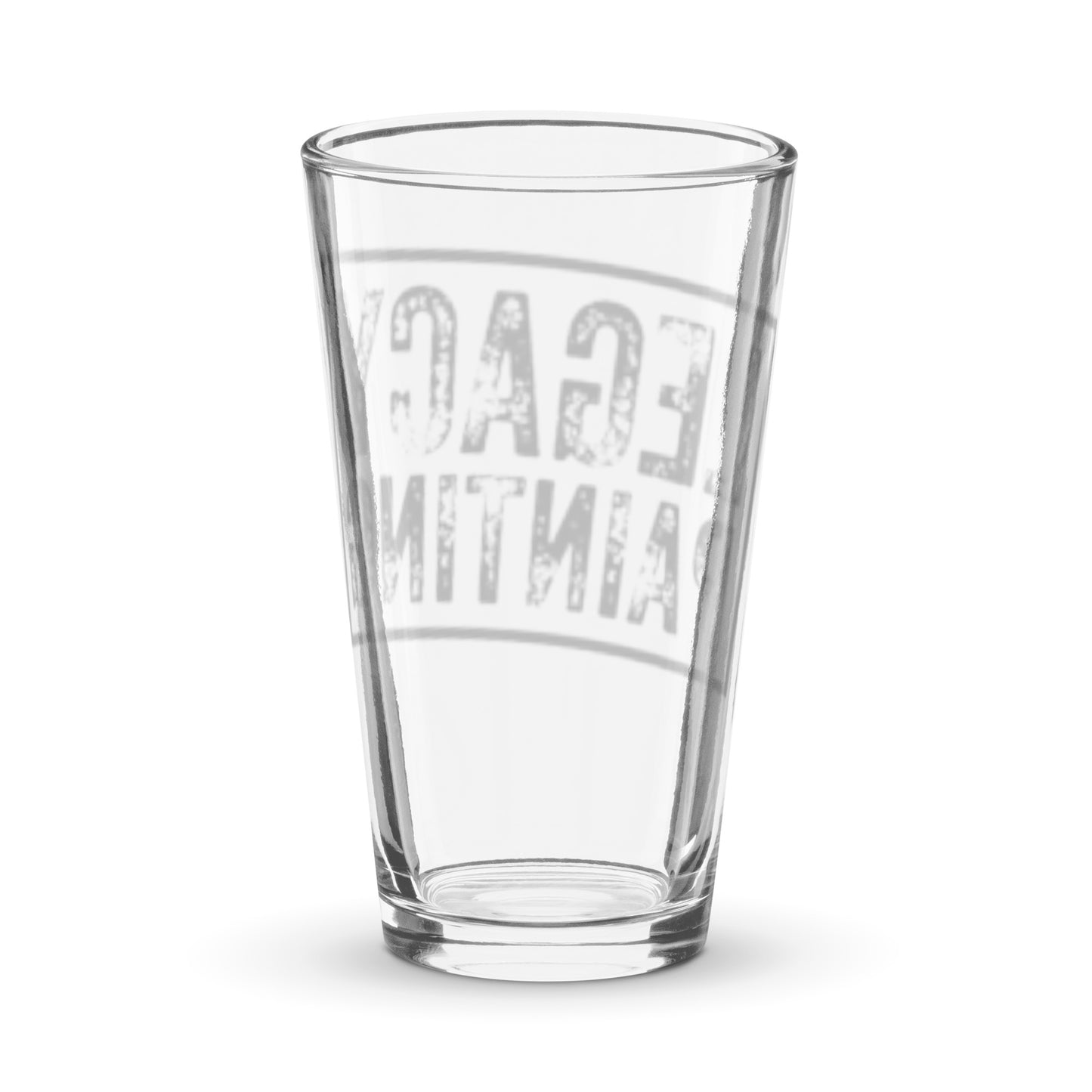 Shaker pint glass