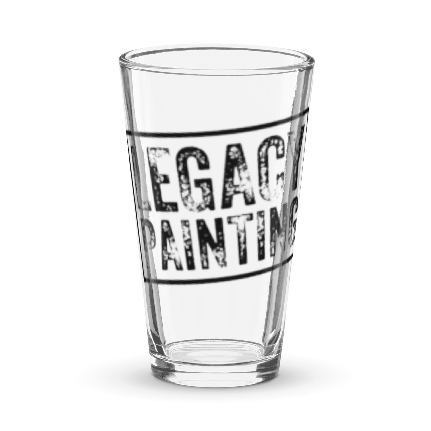 Shaker pint glass