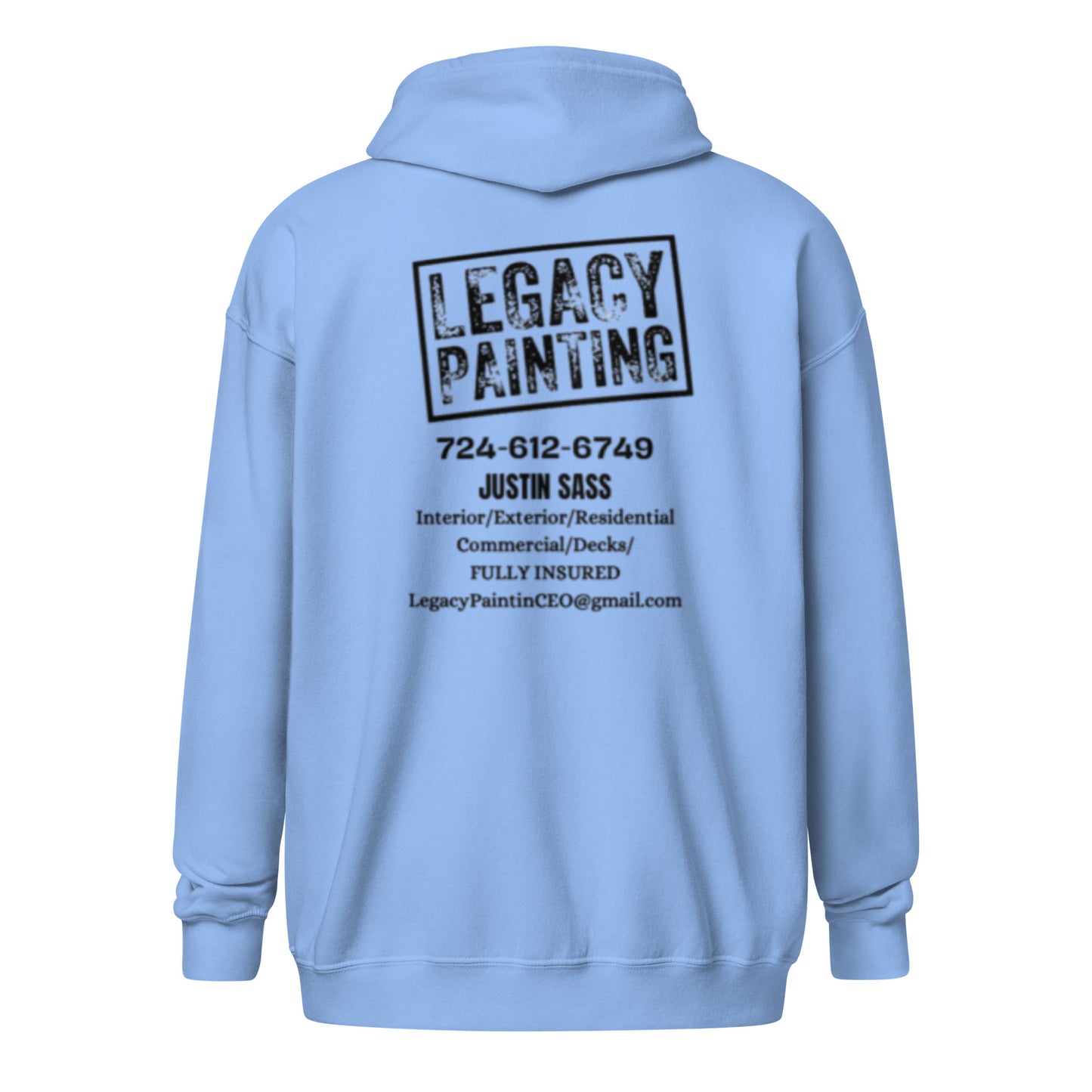Unisex heavy blend zip hoodie