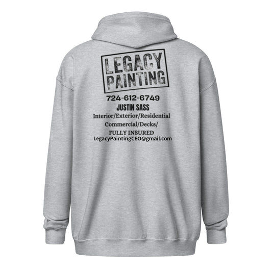 Unisex heavy blend zip hoodie